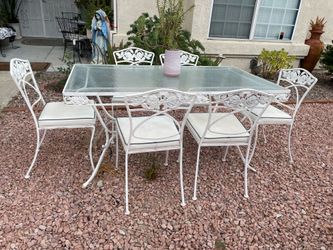 Furniture table back yard