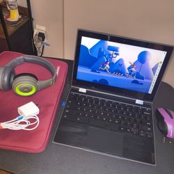 Lenovo Chromebook With Accessories And Bag