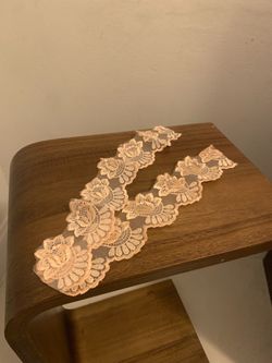 Pink Sleep flower leather