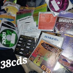 38cd Lot For DJ's And Mixers