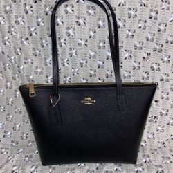 Fiona Zip Tote Bag Coach