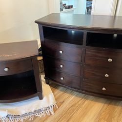 Real Wood Dresser and nightstand