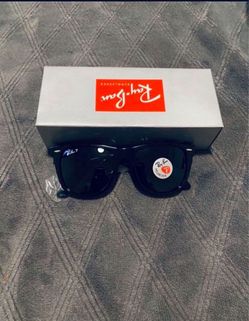 RayBan WAYFARER POLARIZED Sunglasses LARGE Frame AUTHENTIC