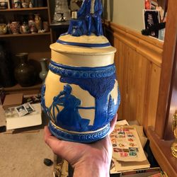 Antique Tobacco Jar 