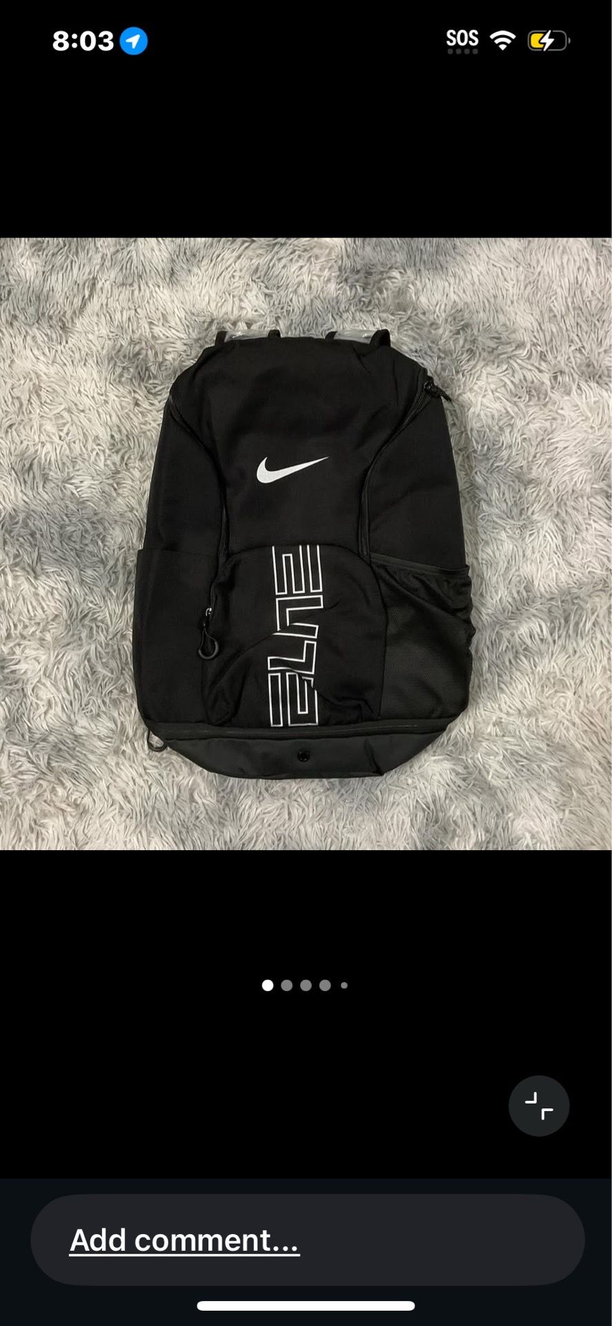 Nike Elite Backpack Black ๐ค Clean / School + Gym Essential