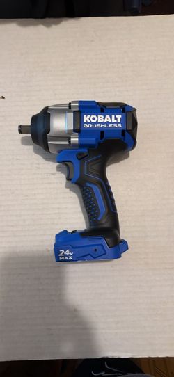 Brand New Kobalt Brushless 24 Volts 1/2” Impact Wrench.     120 Firm on Price.    120 Firme en Precio.