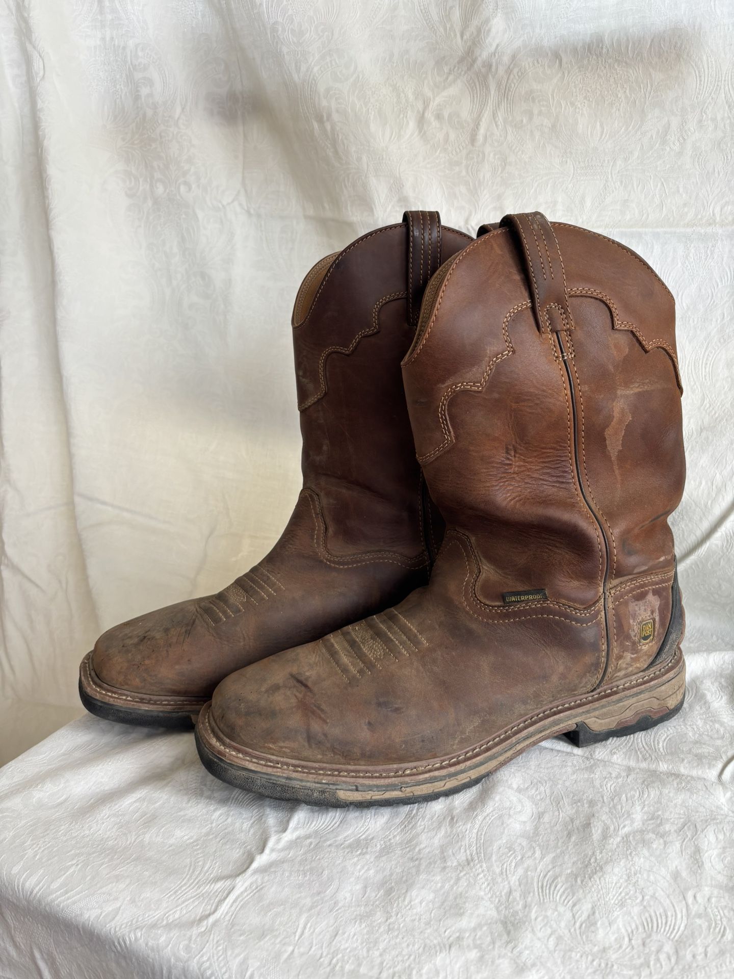 Dan Post Work boots Sz 16 EW