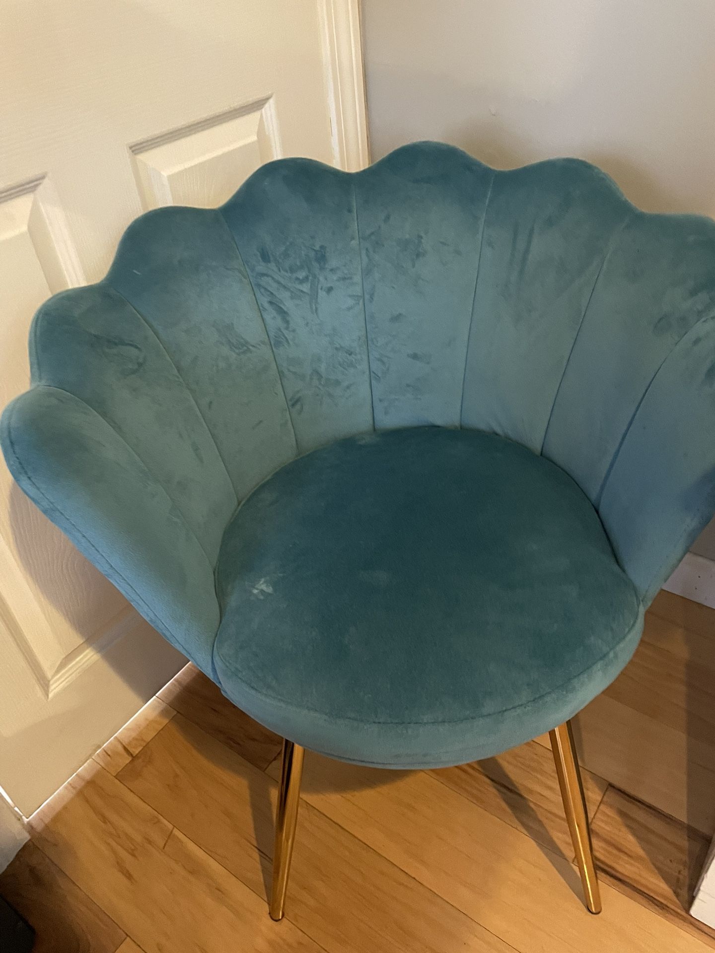 Blue Shell Chair 