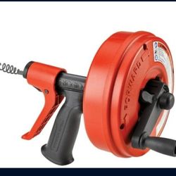 Ridgid Power-Spin+ 25 Ft. L Pistol Grip Drum Auger Drain Cleaning Machines

