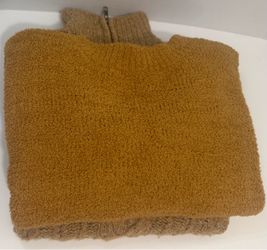 Mustard and tan sweater bundle set of 2