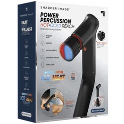 Sharper Image Power Percussion Hot + Cold Reach Percussion Massager.