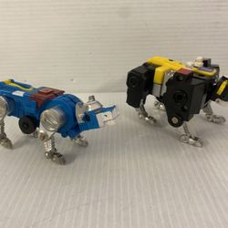 Vintage LJN WEP Toys Voltron Lion Force Transformer Incomplete