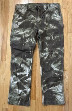 Vintage Carhartt Bleached Style Relaxed Fit Work Pants 14808 Men’s Size 40x32  