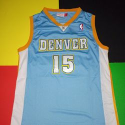 Denver Nuggets Carmelo Anthony Mitchell & Ness Jersey XL Blue/Yellow NWOT