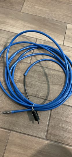 Kobalt 1/4” x 25 ft high carbon wire power snake for drain— new!!