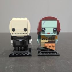 LEGO BrickHeadz Jack Skellington & Sally - Retired Collectible
