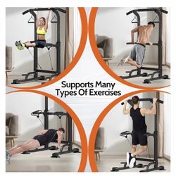 New Pull Up Dip Stander Multi Function 