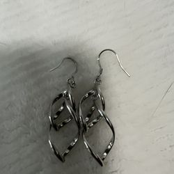 Silver Dangly Earrings Various Sets