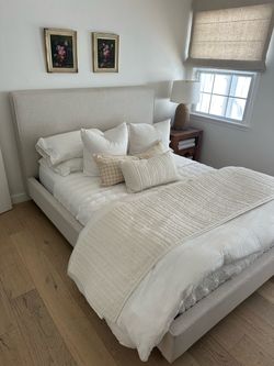 Living Spaces Dean Queen Bed Frame