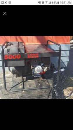 Honda Generator 5 KW.