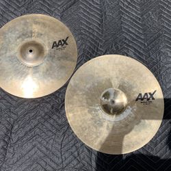Sabian AAX Series 15” Medium Hi Hat Drum Cymbals Retails for $519