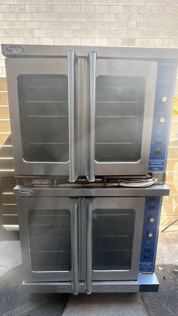Atosa CookRite ATCO-513NB-2 Double Stack Gas Convection Oven Commercial