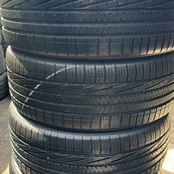 Set Of 245/45ZR20 Good Year Eagle Rs-a2 Tires 