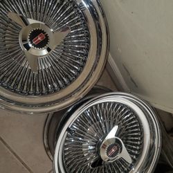 15x8 USA MADE WIRE WHEELS 