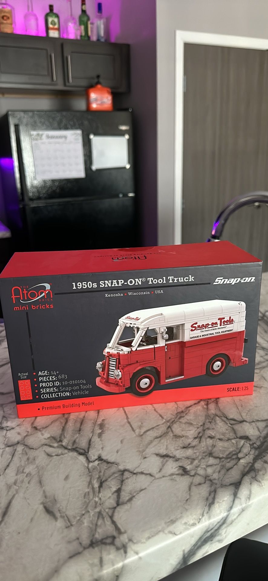 snap on truck lego