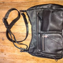 Black Jesse James Concealed To Carry Handbag 