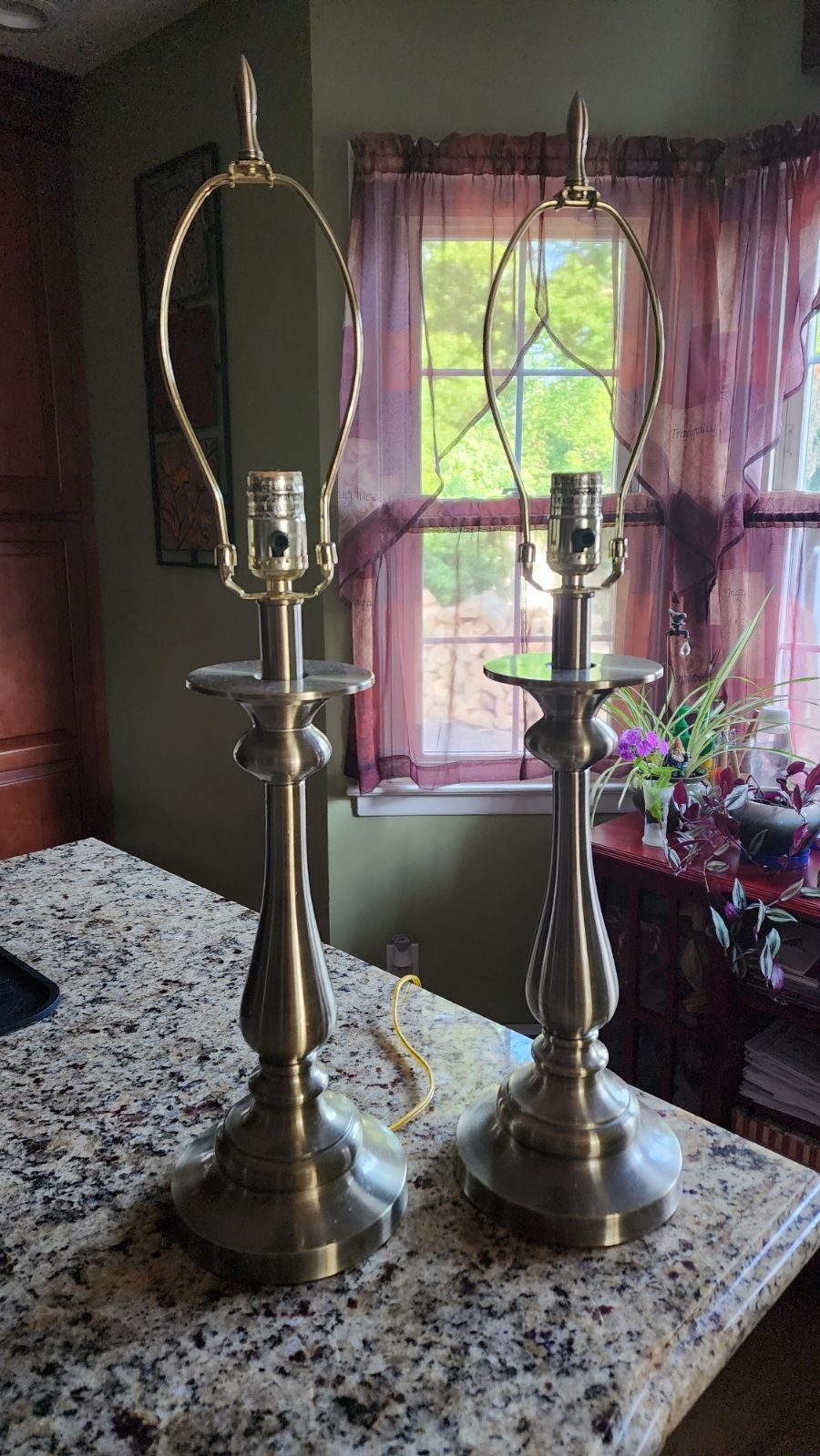 Brushed Nickel Lamps