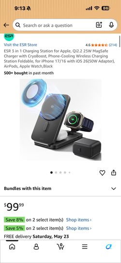 ESR 3 in 1 Charging Station for Apple