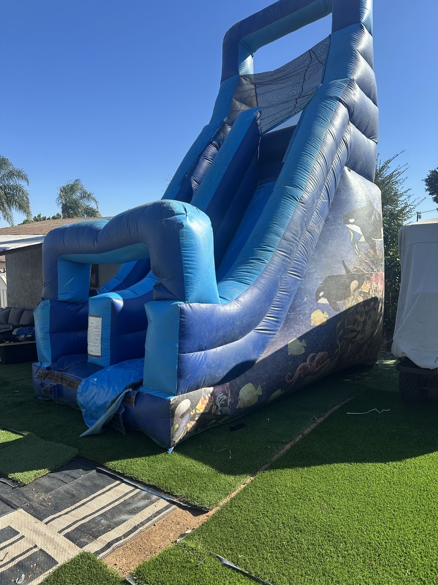 water slide 