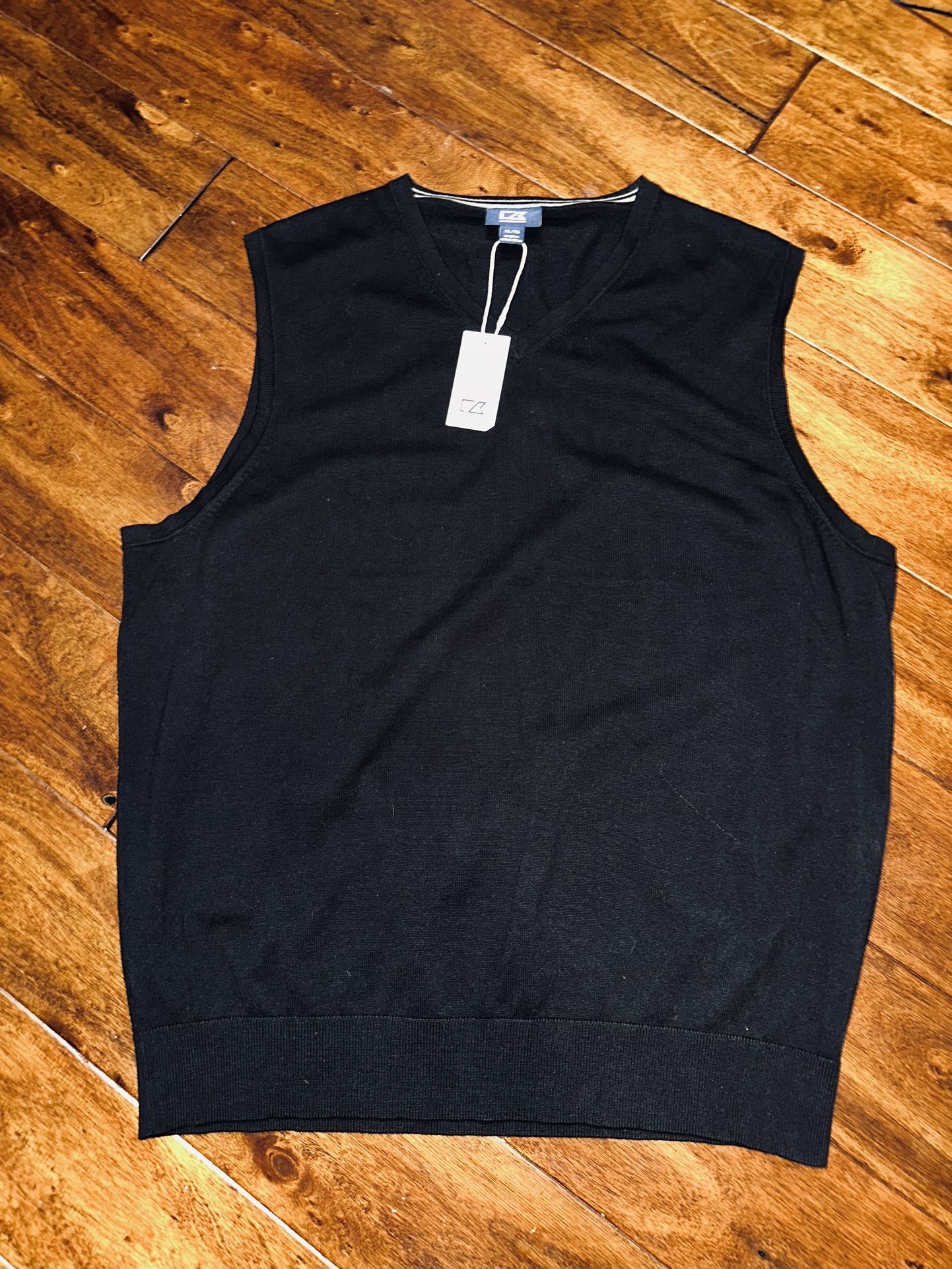 🔥Cutter & Buck Men’s Lakemont Black Golf Vest (size XL)🔥