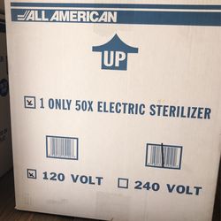 All American 50X Electric Sterilizer