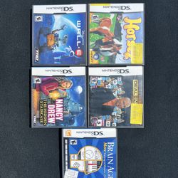 Nintendo Ds Game Lot Of 5 Games All Working Most CIB