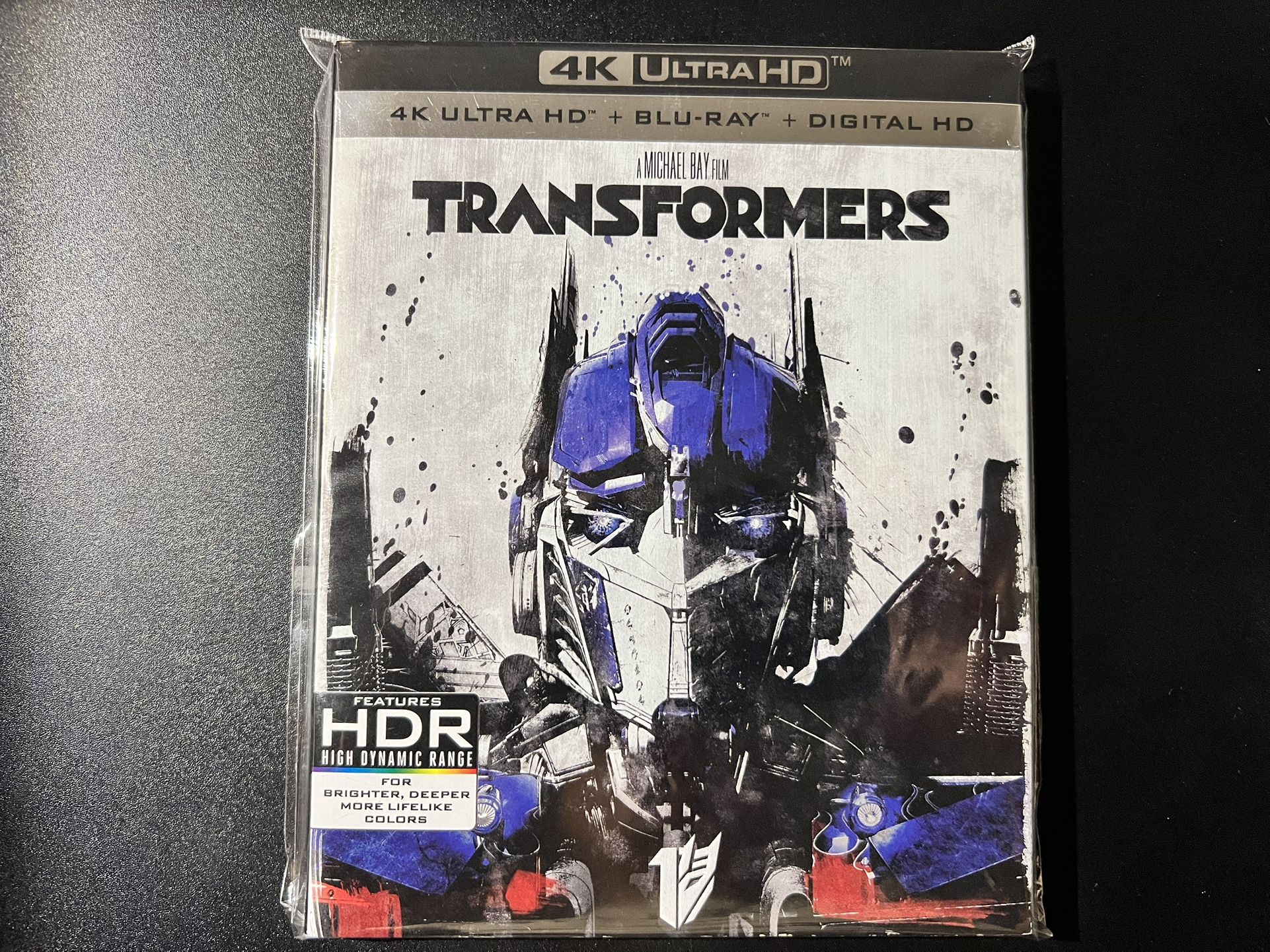 Transformers (2007) 4K Ultra HD Blu-ray, W Slipcover