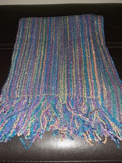 Multi color boho scarf