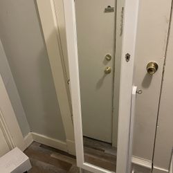 Full Length Jewelry/vanity Mirror 