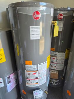New Water Heater Rheem Performance Free Installation