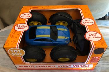 Toy Box Remote Control Stunt Vehicle