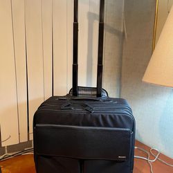 Ermenegildo Zegna Luggage BUNDLE - Executive Overnight Carry-on and Crossbody
