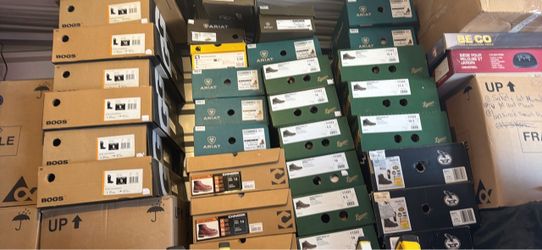 Mixed Lot of Boxed Footwear – Bogs, Ariat, Danner, Chinook
