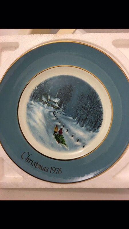 2 unique plates for Christmas decoration $12