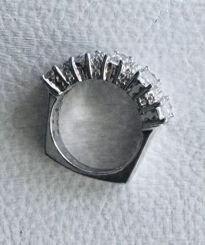 Cz Diamond Ring Engagement Ring Cz