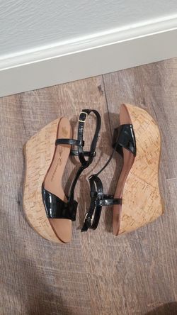 Juicy Couture Cork Wedges