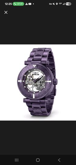 New Invicta Subaqua 50790 Noma I Skeleton Automatic Purple 47mm - Brand New In Box W/ Warranty, Invicta key chain and Fragrance gift with purchase
