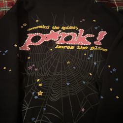 “ SEND BEST OFFERS “ Spider hoodie Black & Pink