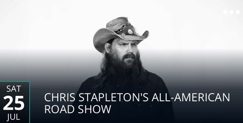 Chris Stapleton (@Gorge pit-GA) - 7/25/2026