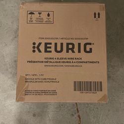 Keurig 4 Sleeve Wire Rack 